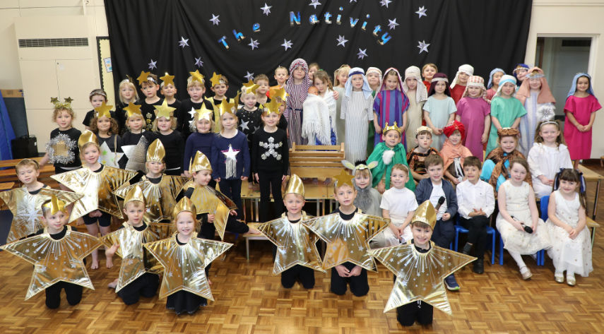 Hayeswood First School's nativity