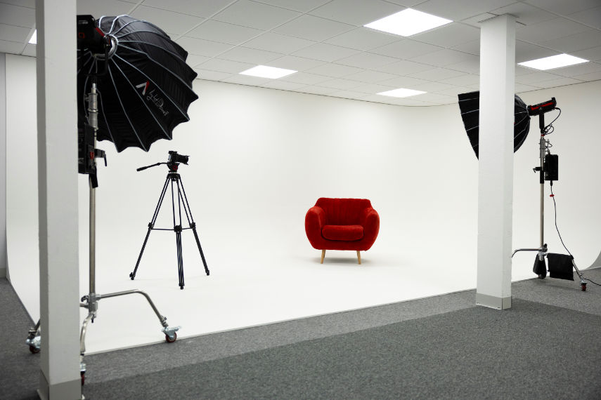 b4b’s new media studio in Poole is available to hire to media professionals