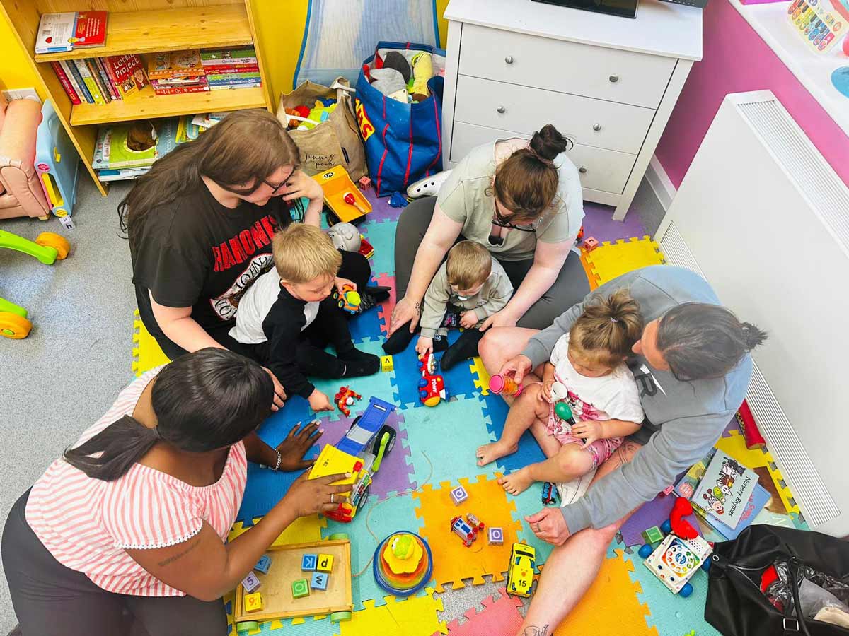 Homless Family's Homeless families supported by Home-Start Wessex - Dorset View